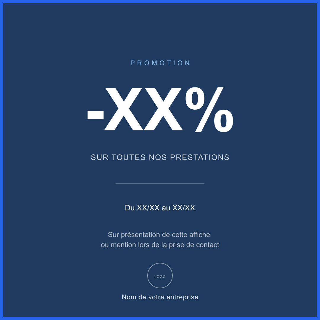 Affiche carree promo