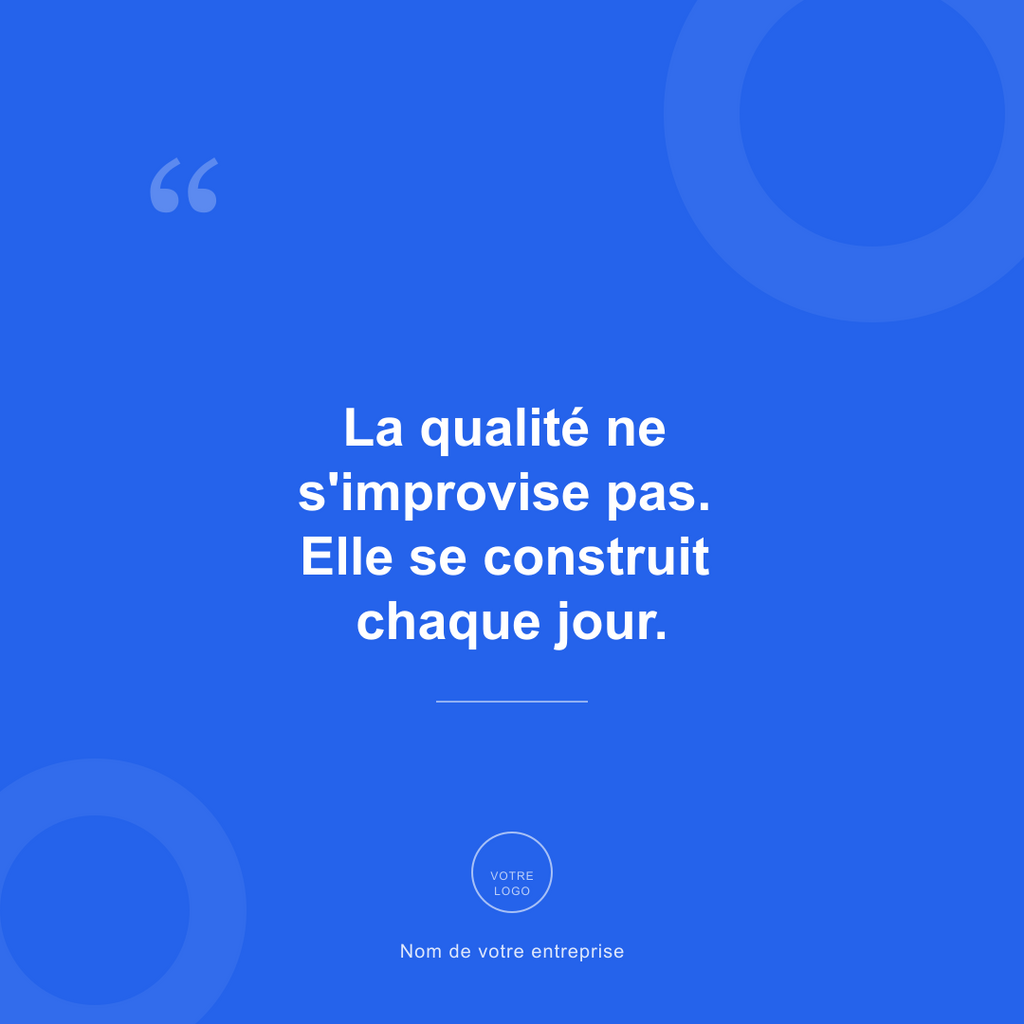 Citation motivante - post Instagram
