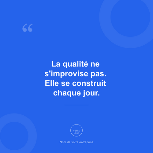 Citation motivante - post Instagram